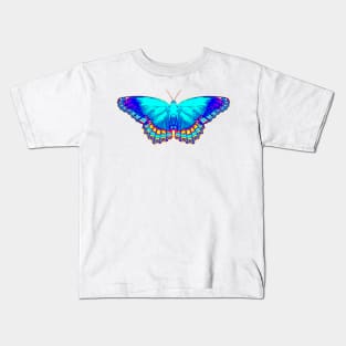 Colorful Butterfly Cool Kids T-Shirt